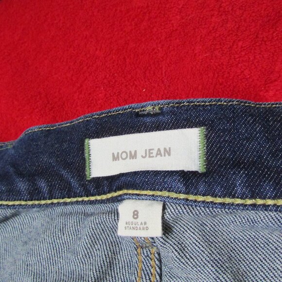 AE77 Premium Denim Mom Jeans American Eagle - Picture 7 of 9